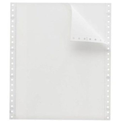 REDIFORM CARBONLESS COMPUTER PAPER PLAIN 2 PART PERFORATED 279x241mm (9.5" X 11") Pack Of 1000
