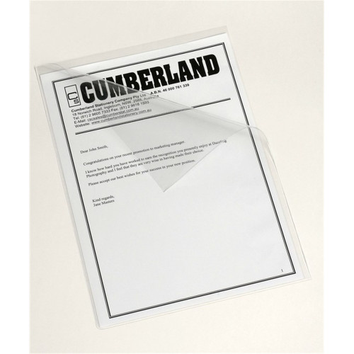 CUMBERLAND LETTER FILES A4 Clear Pack of 100 *** While Stocks Last ***
