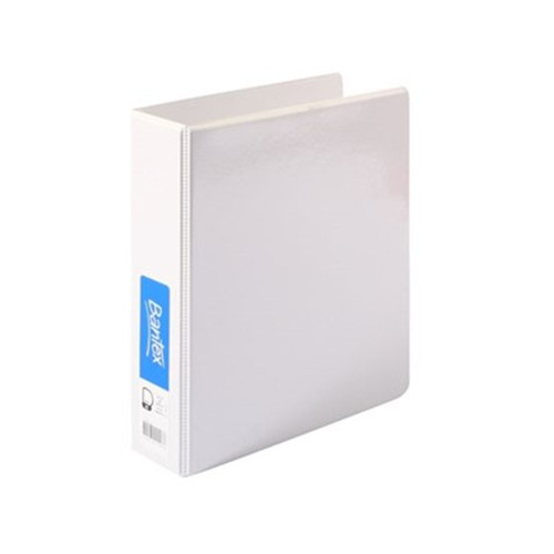 Bantex Insert Ring Binder A5 2D Ring 38mm - White (2532-207)