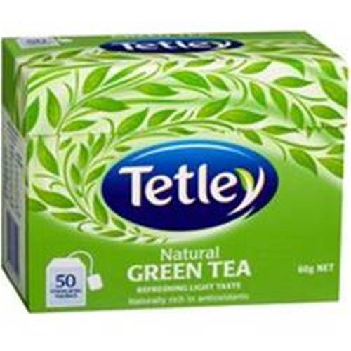 TETLEY TEA BAGS GREEN TEA BOX OF 50