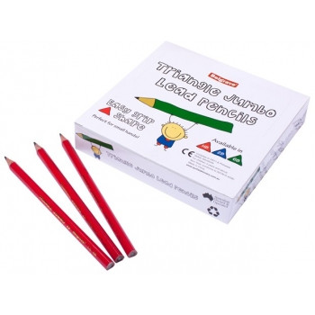 Belgrave Pencil Triangular Jumbo Wood HB Each, Graphite (84000)