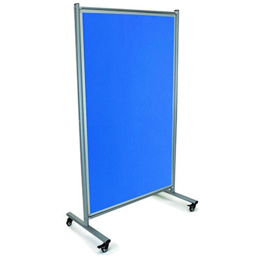 MODULO MOBILE PINBOARD 1800mm x 1000mm Blue