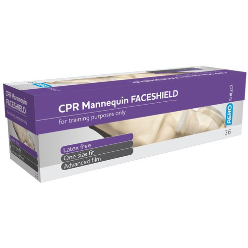 AEROSHIELD CPR Manikin Face Shield, Roll of 36