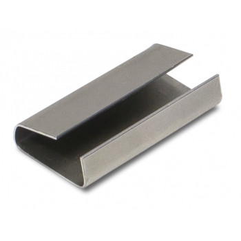 Dura-Grip Standard Open Seals for 16mm PP Strapping Box of 1000 (PO-16)
( replacment option for # VH-M12215 OPEN FLANGE SEALS WITH INDENTATIONS FOR POLYPROPYLENE STRAPPING (SUPER 5) 15mm (W) x 28mm (L) x 0.5mm Thickness
