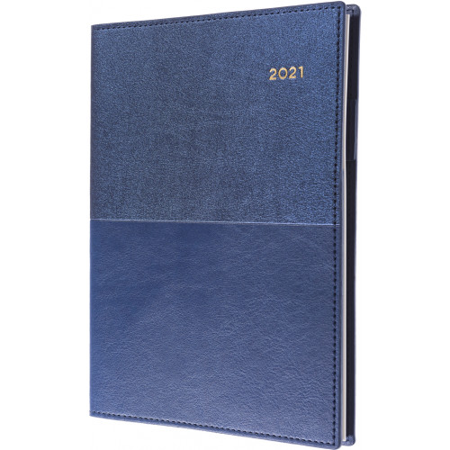 COLLINS VANESSA DIARY A4 WEEK TO OPENING 1HR BLUE