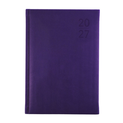 Debden Silhouette Diary Week To View A5 Navy (Pre-Order Now for 2027) ** ETA 30/9/2026 **