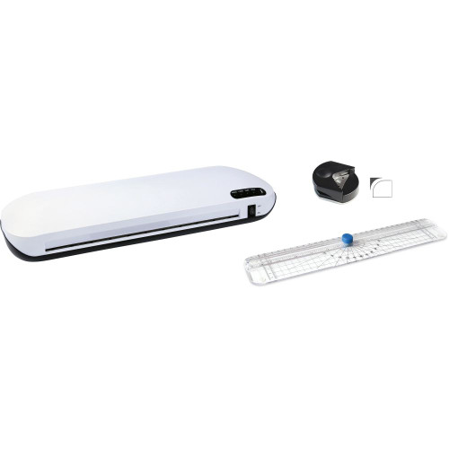 STAT LAMINATOR A3 TRIMMER AND Corner Cutter White