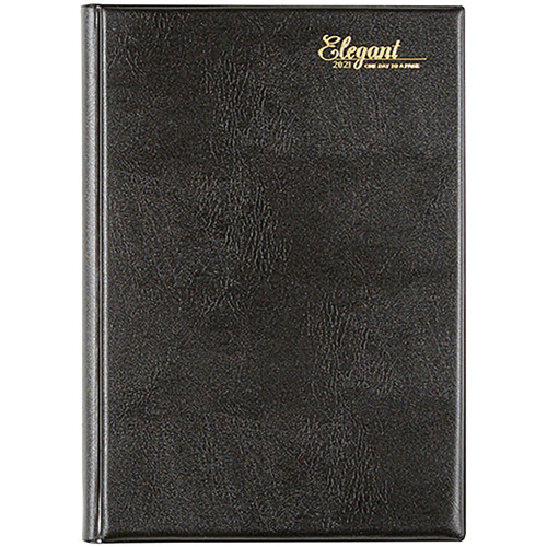 CUMBERLAND ELEGANT APPOINTMENT DIARY DAY TO PAGE 30 MINUTE A5 BLACK (2024)