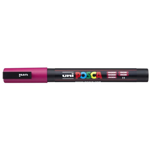 UNI PC-3M POSCA POSTER MARKER FINE BULLET TIP 1.3MM FUCHSIA