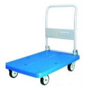 PLASTIC FOLDABLE TROLLEY 900mm(L) x 600mm(W), Load Capacity 300kg, Blue ***See Also: SC-SUP300G ***