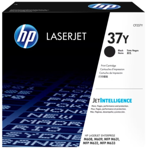 HP #37Y ORIGINAL BLACK TONER 41K Suits HP Laserjet Enterprise M607 / M608 / M609 / M631/ M632 / M633