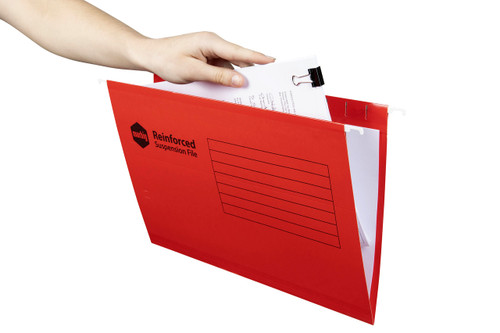 MARBIG REINFORCED SUSPENSION FILE COMPLETE RED BOX 25