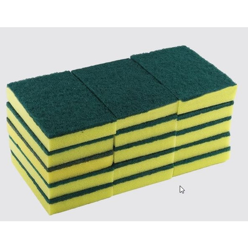 Oates SC-110 Scourer Sponge 150x110mm Pack of 10