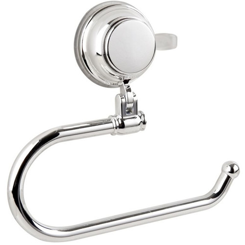 Chrome Super Suction Toilet Roll Holder
