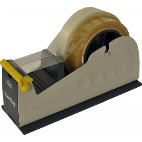 Benchtop Tape Dispenser VH448/2 Twin Spool (2 x 25mm Spools) Metal Based (Also compatible with single roll of tape 50mm wide and 120mm O.D. on 76mm core.)
