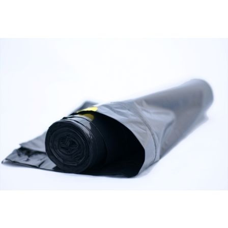 Gusspak 72 Litre Heavy Duty Rubbish Bags 22um Black. 100% Recycled Enviro Friendly. Box Of 250 Bags 75Ltr - 80 Ltr