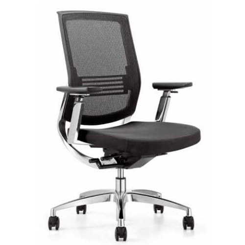 Focus Mesh Chair Medium Back with Aluminium Base