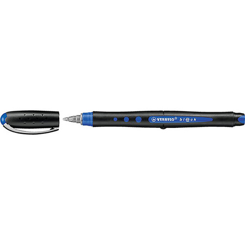 STABILO BLACK ROLLERBALL BLUE (BX10)