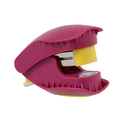 REXEL STAPLER MINI BEASTI RED/YELLOW