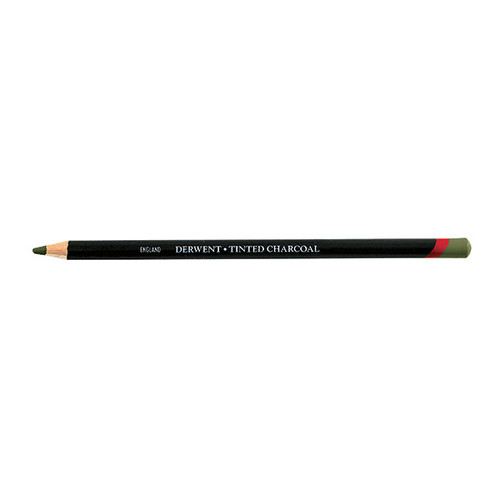 DERWENT TINTED CHARCOAL PENCIL GREEN MOSS TC15 (Box of 6)