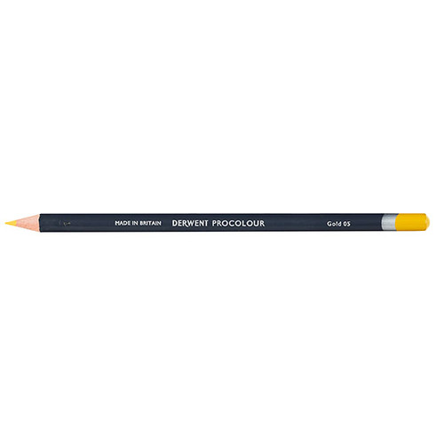 DERWENT PROCOLOUR PENCIL GOLD 05 (Box of 6)
