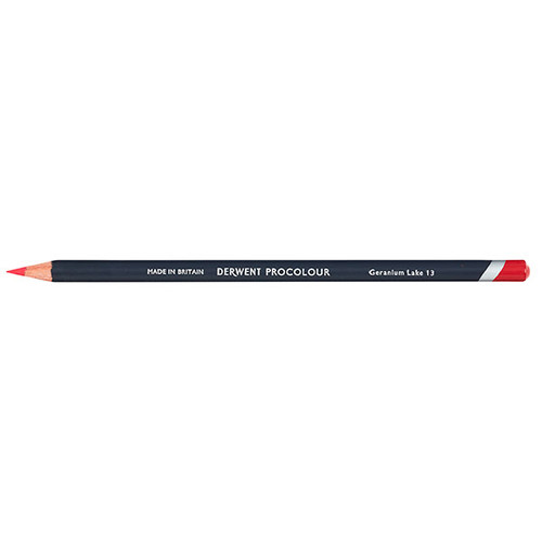 DERWENT PROCOLOUR PENCIL GERANIUM LAKE 13 (Box of 6)