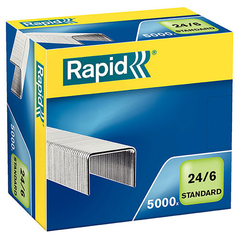 RAPID STAPLES 24/6MM BX5000