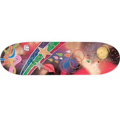 ZART SKATEBOARD DECK BLANK Brown 80x20cm