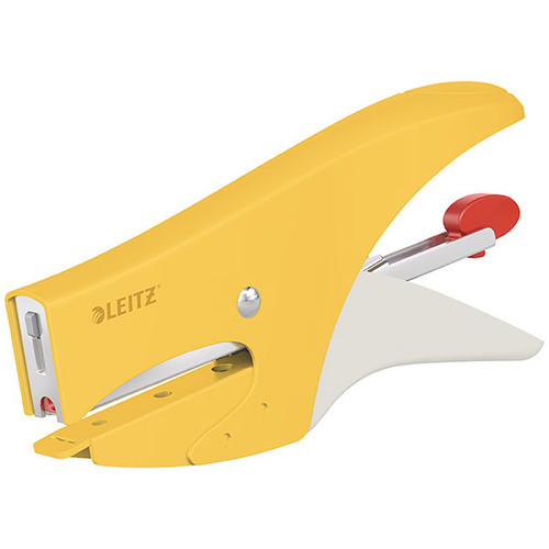 LEITZ COSY PLIERS 15SHT WARM YELLOW