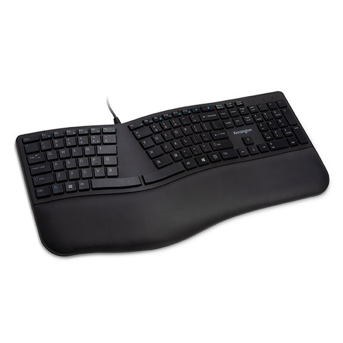 KENSINGTON WIRED ERGO KEYBOARD BLACK