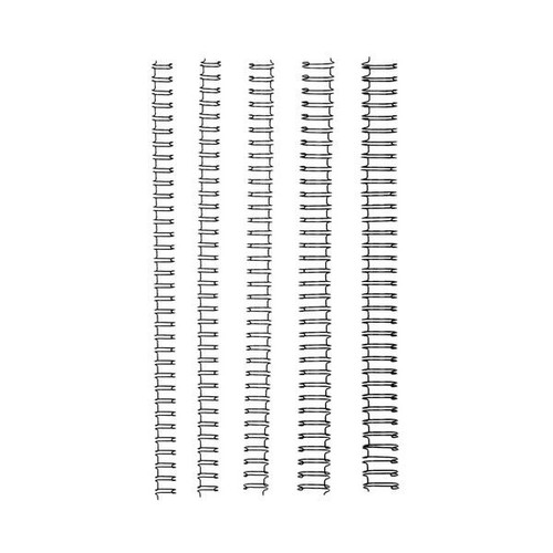 IBICO BINDING COMB WIRE 10mm Silver 34 Loop RG810697 70 Sheet Capacity (Pack of 100)