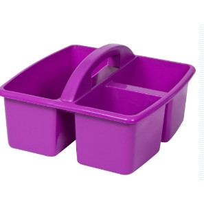 SMALL PLASTIC CADDY - PURPLE