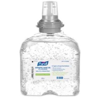 Purell Antiseptic Hand Gel 1200ml Refill For Purell TFX Dispenser, Carton of 4
