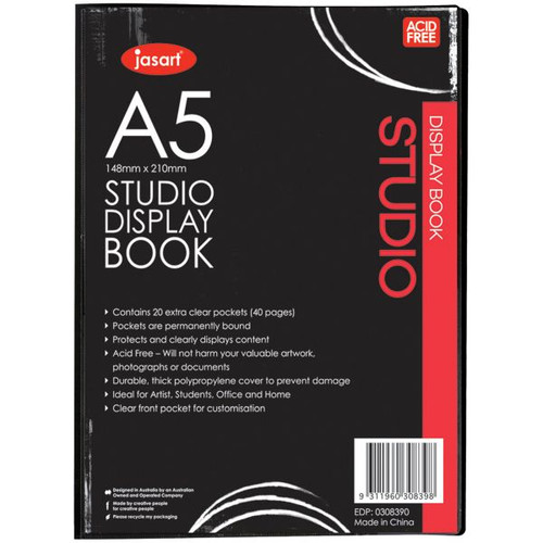 Jasart Studio Display Book A5*