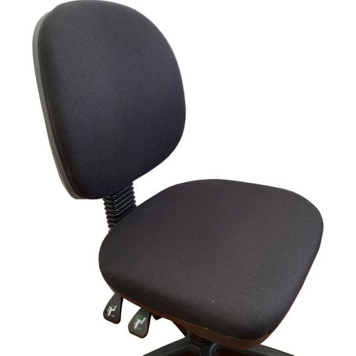 FURNX OPERATOR 3 LEVER CHAIR MEDIUM BACK BLACK