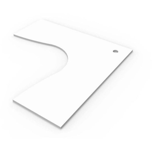 RAPID SCREEN TOPS W1500XW1500XD700MM CORNR WHITE