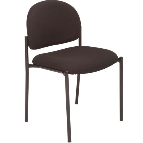 VIVA VISITOR CHAIR FABRIC BLACK