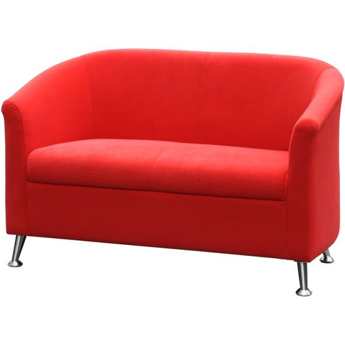 OPERA LOUNGE W 1250 x H 680 x D 690mm Red Fabric