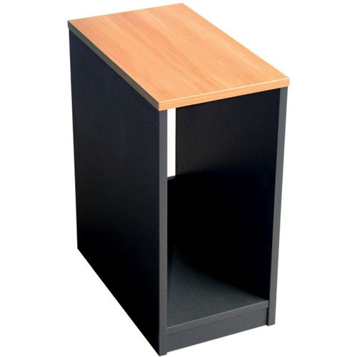 OM Classic Computer Tower Box 580Hx290Wx500mmD Beech and Charcoal