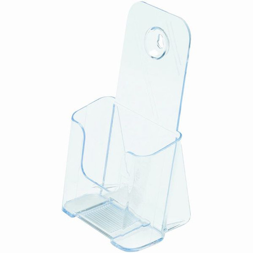 Deflecto Brochure Holder DL Single Tier Free Standing And Wall Mount