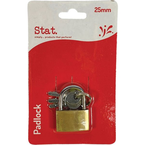 Stat Brass Padlock 25mm