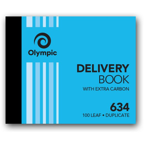 Olympic Carbon Duplicate Delivery Docket Book No.634 100 x 125mm 100 Leaf (140866)