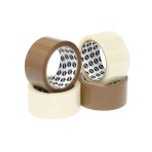 GUSSPAK PACKAGING TAPE ACRYLIC PREMIUM QUALITY 10 CARTONS (720 ROLLS) Brown 25um 48mm x 75mtr