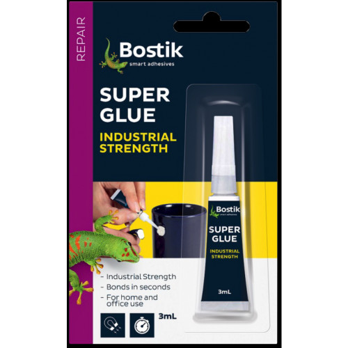 BOSTIK SUPER GLUE 3mL (Box of 6)