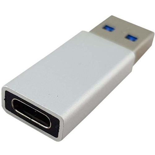 Shintaro USB-A Male to USB-C Female Adaptor Silver  28SH-ADUSBCUSBA