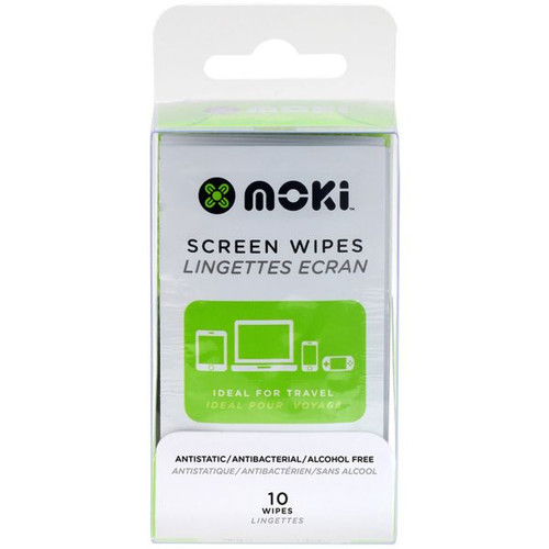 Moki Screen Wipes Pack of 10