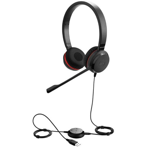 Jabra Evolve 30 II UC Stereo Headset Corded