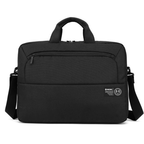 Moki rPET Series 17 Inch Laptop Satchel Black