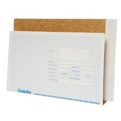 CODAFILE LATERAL FILES Standard File 35mm Capacity No Clips Bx100