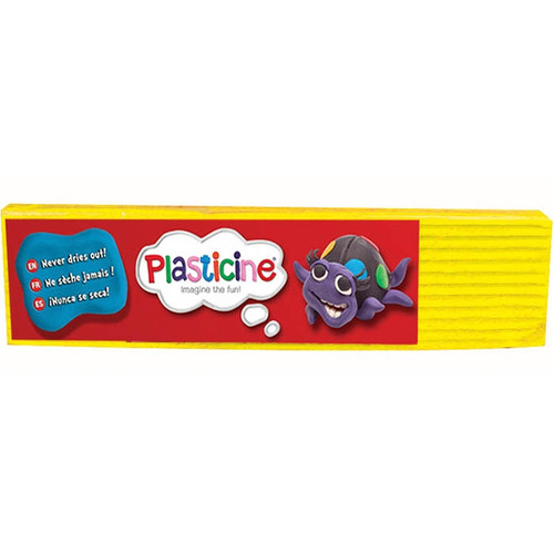 PLASTICINE EDUCATION PACK 500GM YELLOW